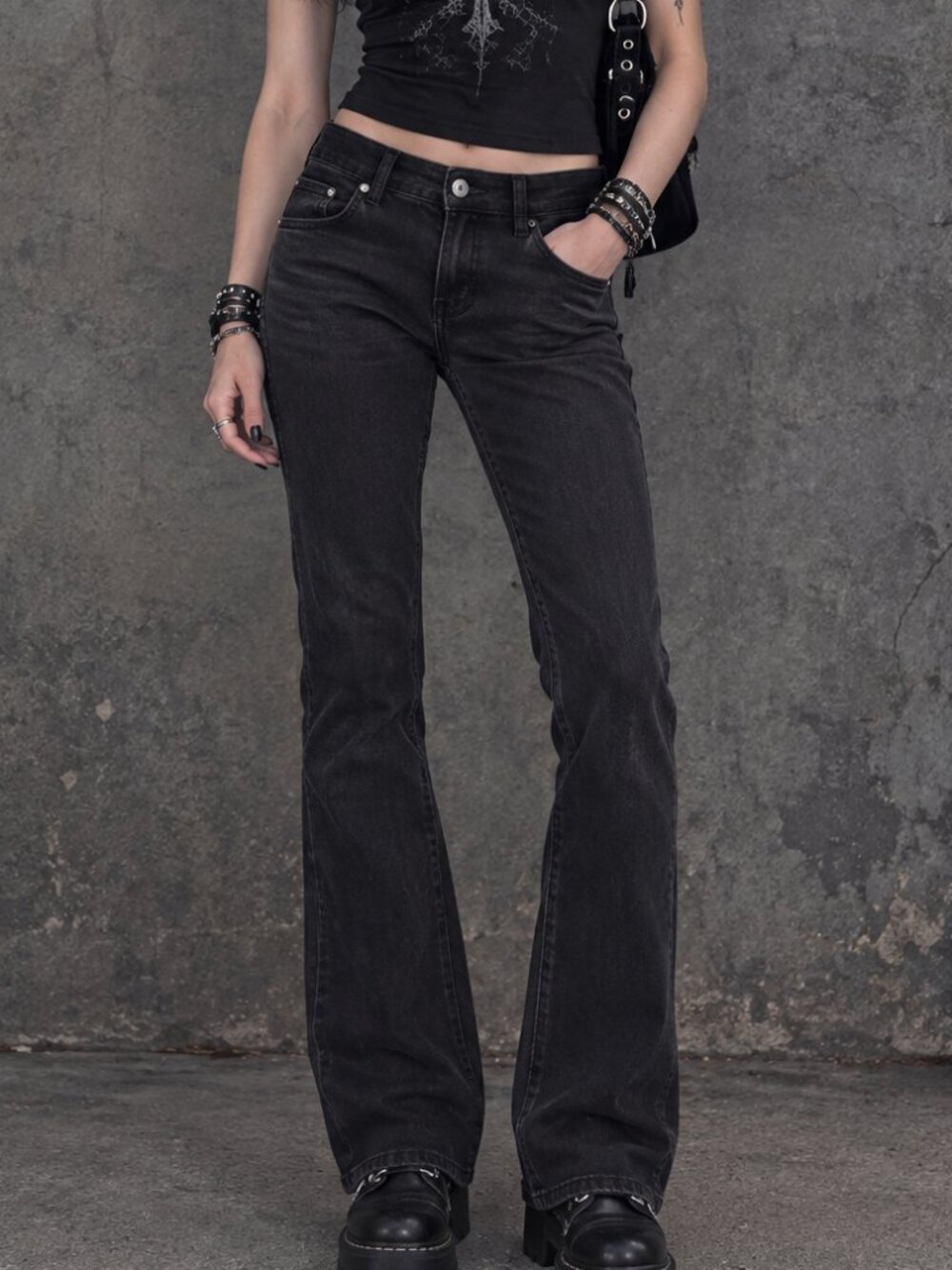 Parasuco Women's Black Stretch Skinny Jeans Jeggings Size 6